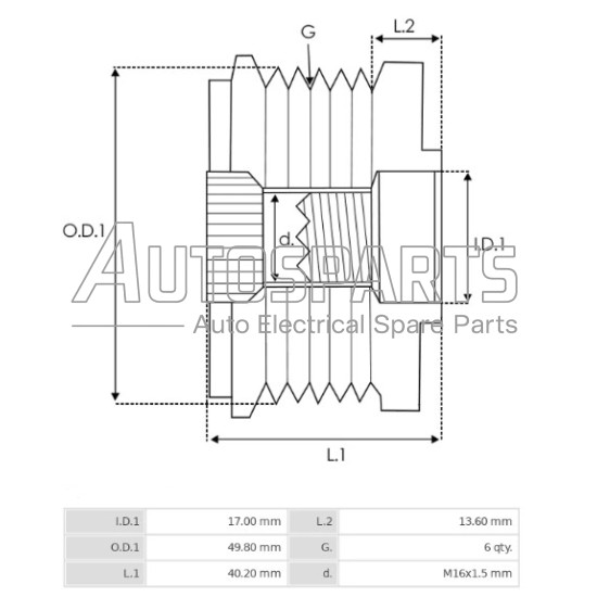 535000110 - INA, ΚΑΣΤΑΝΙΑ ΔΥΝΑΜΟΥ VW GROUP 