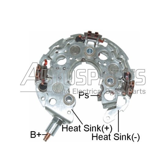 ARC6042 - AS-PL, ΑΝΟΡΘΩΣΗ ΔΥΝΑΜΟΥ DENSO 117mm 50Amp