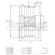 IB6305 - PROTECH, ΚΑΣΤΑΝΙΑ ΔΥΝΑΜΟΥ SSANG YONG