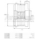 AL166835 - JOHN DEERE, ΚΑΣΤΑΝΙΑ ΔΥΝΑΜΟΥ JOHN DEERE SERIE 6020, 6210, 6230, 6430 AL166835 - JOHN DEERE, ΚΑΣΤΑΝΙΑ ΔΥΝΑΜΟΥ JOHN DEERE SERIE 6020, 6210, 6230, 6430