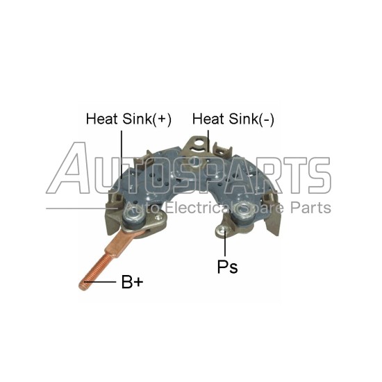 CRC40124AS - CASCO, ΑΝΟΡΘΩΣΗ ΔΥΝΑΜΟΥ DENSO 100mm 50Amp