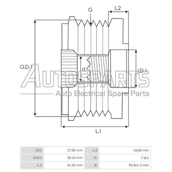 35452.1 - GEBE, ΚΑΣΤΑΝΙΑ ΔΥΝΑΜΟΥ DENSO TOYOTA 