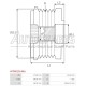 236332 - CARGO, ΚΑΣΤΑΝΙΑ ΔΥΝΑΜΟΥ DENSO TOYOTA 