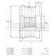332316 - CARGO, ΚΑΣΤΑΝΙΑ ΔΥΝΑΜΟΥ DENSO FIAT, OPEL MYLTIJET