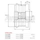 35396.1 - GEBE, ΚΑΣΤΑΝΙΑ ΔΥΝΑΜΟΥ DENSO ALFA ROMEO, FIAT, FORD, MAZDA, OPEL, VOLVO