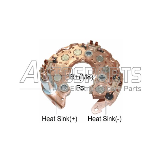 RN-54 - MOBILETRON, ΑΝΟΡΘΩΣΗ ΔΥΝΑΜΟΥ DENSO 117mm 50Amp