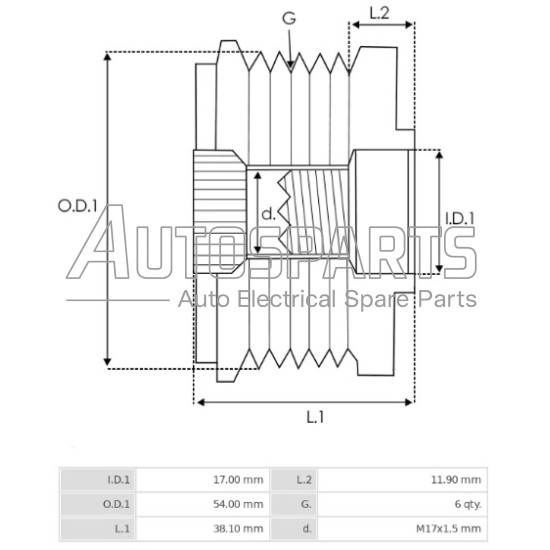 35485.1 - GEBE, ΚΑΣΤΑΝΙΑ ΔΥΝΑΜΟΥ CITROEN C3, PEUGEOT 208, 2008
