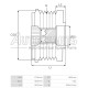 35374.1 - GEBE, ΚΑΣΤΑΝΙΑ ΔΥΝΑΜΟΥ CHRYSLER, JEEP, MERCEDES