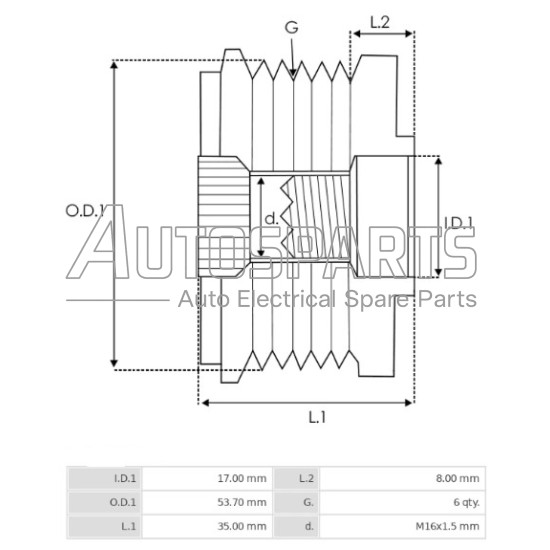 35528.1 - GEBE, ΚΑΣΤΑΝΙΑ ΔΥΝΑΜΟΥ BOSCH OPEL CORSA E