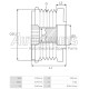35505.1 - GEBE, ΚΑΣΤΑΝΙΑ ΔΥΝΑΜΟΥ BOSCH LITENS AUDI, VW GROUP