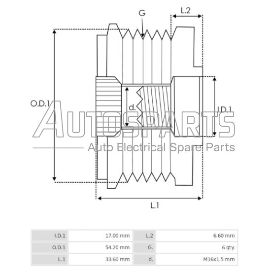 535005910 - INA, ΚΑΣΤΑΝΙΑ ΔΥΝΑΜΟΥ BMW, CITROEN, FIAT, FORD, LANCIA, PEUGEOT, VOLVO