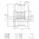35460.1 - GEBE, ΚΑΣΤΑΝΙΑ ΔΥΝΑΜΟΥ ALFA ROMEO, CHRYSLER, FIAT, LANCIA, JEEP