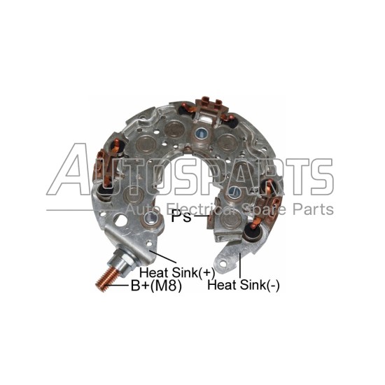 IA4383 - PROTECH, ΑΝΟΡΘΩΣΗ ΔΥΝΑΜΟΥ DENSO 117mm 50Amp