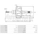 IA6001 - PROTECH, ΠΟΜΠΙΝΑ ΔΥΝΑΜΟΥ VALEO 12V 