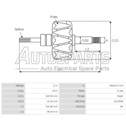 A/739 - ORME, ΠΟΜΠΙΝΑ ΔΥΝΑΜΟΥ BOSCH 12V 