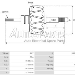 A/705 - ORME, ΠΟΜΠΙΝΑ ΔΥΝΑΜΟΥ BOSCH 24V 