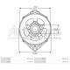 ABR0006 - AS-PL, ΚΑΠΑΚΙ ΔΥΝΑΜΟΥ BOSCH ΕΜΠΡΟΣΘΙΟ VW