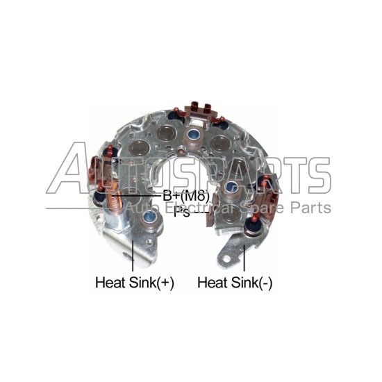 INR432 - TRANSPO, ΑΝΟΡΘΩΣΗ ΔΥΝΑΜΟΥ DENSO 117mm 50Amp