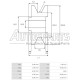 IA6962 - PROTECH, ΤΡΟΧΑΛΙΑ ΔΥΝΑΜΟΥ BOSCH 