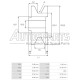 IA6922 - PROTECH, ΤΡΟΧΑΛΙΑ ΔΥΝΑΜΟΥ BOSCH 