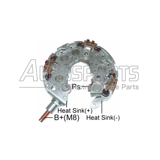 INR421 - TRANSPO, ΑΝΟΡΘΩΣΗ ΔΥΝΑΜΟΥ DENSO 117mm 40Amp