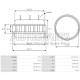 S/96 - ORME, ΠΗΝΙΟ ΔΥΝΑΜΟΥ BOSCH 24V 55Amp 4 ΕΞΟΔΟΥΣ