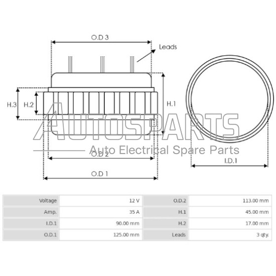 S/55 - ORME, ΠΗΝΙΟ ΔΥΝΑΜΟΥ BOSCH 12V 