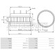 CSR10003AS - CASCO, ΠΗΝΙΟ ΔΥΝΑΜΟΥ BOSCH 12V 55Amp