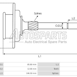 135072 - CARGO, ΔΟΡΥΦΟΡΟΣ ΜΙΖΑΣ BOSCH