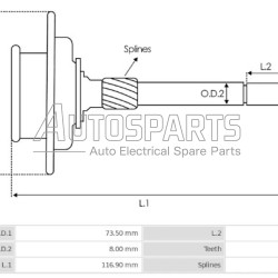 137464 - PROTECH, ΔΟΡΥΦΟΡΟΣ ΜΙΖΑΣ BOSCH 