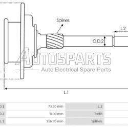 1006200117 - BOSCH, ΔΟΡΥΦΟΡΟΣ ΜΙΖΑΣ BOSCH VW T4