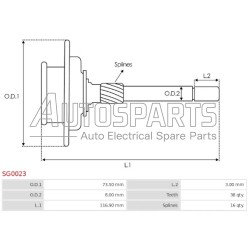 1006200117 - BOSCH, ΔΟΡΥΦΟΡΟΣ ΜΙΖΑΣ BOSCH VW T4