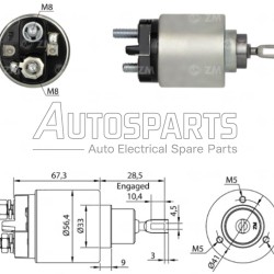 ZM1573 - ZM, ΜΠΟΥΤΟΝ ΜΙΖΑΣ BOSCH 12V