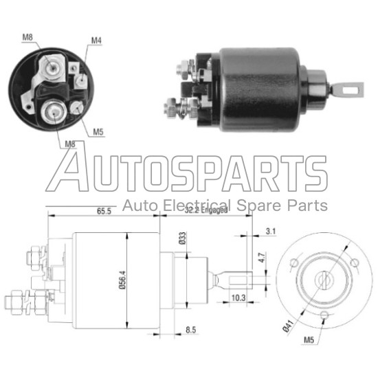 ZM2571 - ZM, ΜΠΟΥΤΟΝ ΜΙΖΑΣ BOSCH 12V
