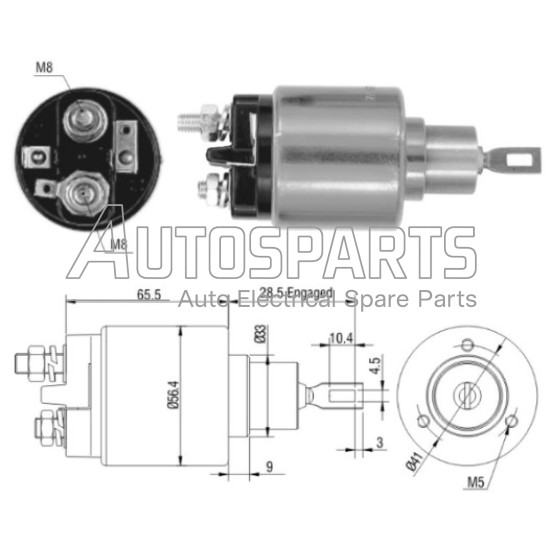 ZM573 - ZM, ΜΠΟΥΤΟΝ ΜΙΖΑΣ BOSCH 12V 