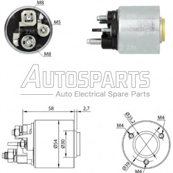 ZM3494 - ZM, ΜΠΟΥΤΟΝ ΜΙΖΑΣ VALEO 12V CITROEN, FIAT, PEUGEOT