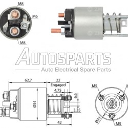ZM3595 - ZM, ΜΠΟΥΤΟΝ ΜΙΖΑΣ MARELLI 12V FIAT BRAVA-O, MAREA, PALIO, SEICENTO