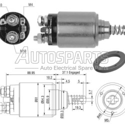 ZM4744 - ZM, ΜΠΟΥΤΟΝ ΜΙΖΑΣ BOSCH 12V MERCEDES, UNIMOG