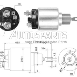 ZM3674 - ZM, ΜΠΟΥΤΟΝ ΜΙΖΑΣ BOSCH 24V G-CLASS, UNIMOG