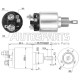 ZM3674 - ZM, ΜΠΟΥΤΟΝ ΜΙΖΑΣ BOSCH 24V G-CLASS, UNIMOG