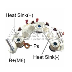 RF-22HV - MOBILETRON, ΑΝΟΡΘΩΣΗ ΔΥΝΑΜΟΥ FORD VISTEON 105mm 50Amp