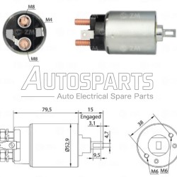 ZM1981 - ZM, ΜΠΟΥΤΟΝ ΜΙΖΑΣ HITACHI 12V NISSAN PICK UP