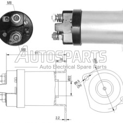 ZM1557 - ZM, ΜΠΟΥΤΟΝ ΜΙΖΑΣ DELCO REMY 12V OPEL