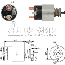 ZM1391 - ZM, ΜΠΟΥΤΟΝ ΜΙΖΑΣ VALEO HYUNDAI / KIA 12V 