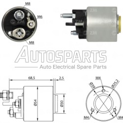 ZM1590 - ZM, ΜΠΟΥΤΟΝ ΜΙΖΑΣ VALEO 12V MERCEDES SPRINTER, VITO