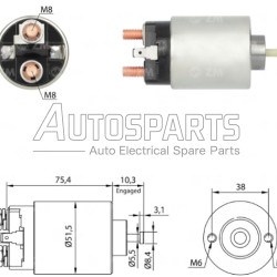 ZM4993 - ZM, ΜΠΟΥΤΟΝ ΜΙΖΑΣ MITSUBISHI 12V 