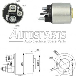 66-9440 - WAIGLOBAL, ΜΠΟΥΤΟΝ ΜΙΖΑΣ VALEO 12V CITROEN BERLINGO, C2, C3, RENAULT 206, 307, PARTNER