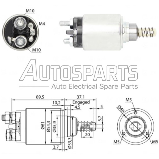 ZM539 - ZM, ΜΠΟΥΤΟΝ ΜΙΖΑΣ BOSCH 24V 