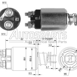 ZM657ZB - ZM, ΜΠΟΥΤΟΝ ΜΙΖΑΣ MARELLI 24V FIAT ΤΡΑΚΤΕΡ, IVECO, VOLVO