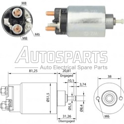 ZM761 - ZM, ΜΠΟΥΤΟΝ ΜΙΖΑΣ FORD 12V 